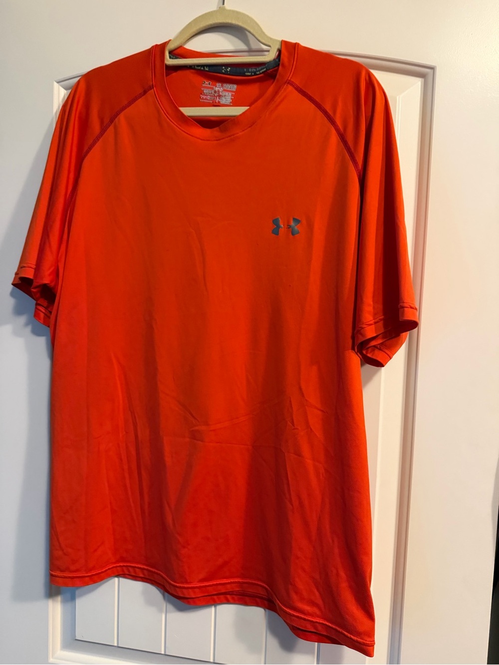 Under Armour Red Short-Sleeve Performance Tee